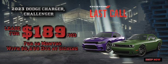 All new Dodge models - MSRP offer