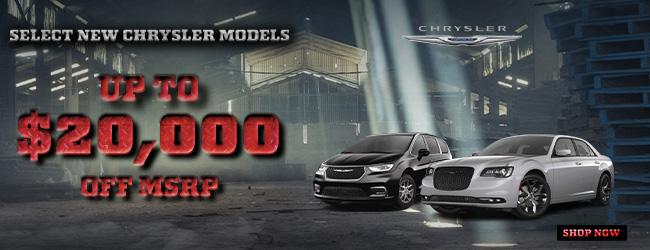 All new Chrysler models - MSRP offer