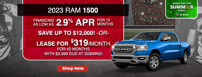 2023 RAM 1500 offer