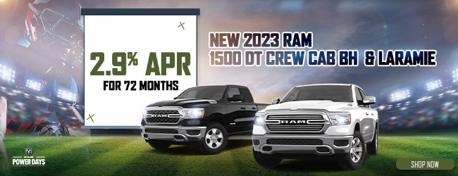 2023 RAM 1500 offer