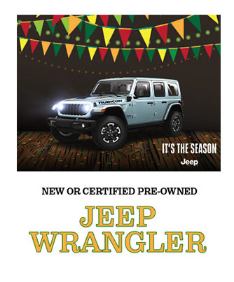 New or Certified Jeep Wrngler