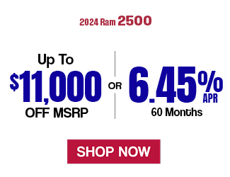 2025 RAM 2500 offer