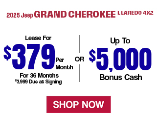 2025 Jeep Grand Cherokee offer