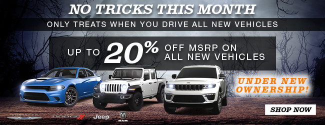 save up to 20 percent on new vehicles