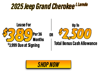 2025 Jeep Grand Cherokee offer