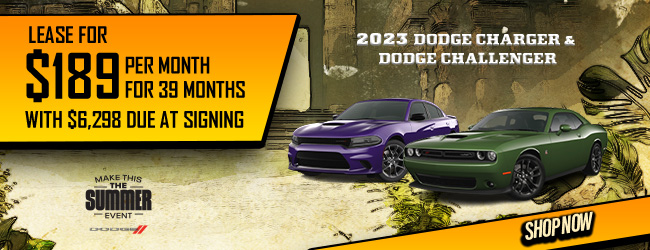 New Dodge Challenger and Charger