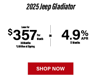 2025 Jeep Gladiator offer