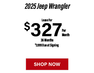 2025 Jeep Wrangler offer