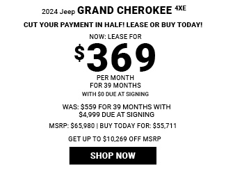 2024 Jeep Cherokee 4XE offer