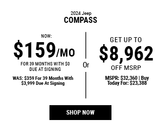 2024 Jeep Compass offer