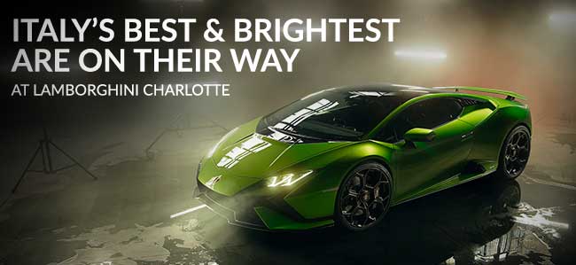 Italy's best and brightest are on their way at Lamborghini Charlotte