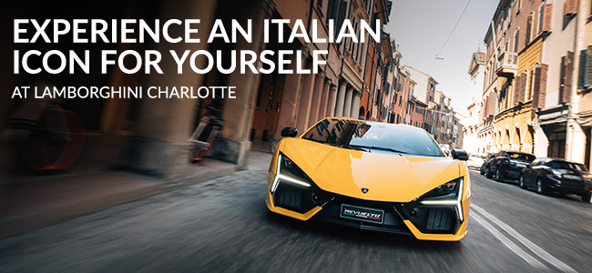 Experience an Italian icon for yourself at Lamborghini Charlotte