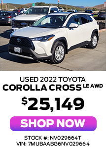 2022 Toyota Corolla Cross LE AWD
