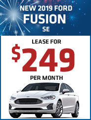 NEW 2019 Ford Fusion SE