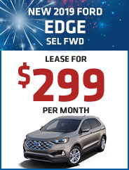NEW 2019 Ford Edge SEL FWD