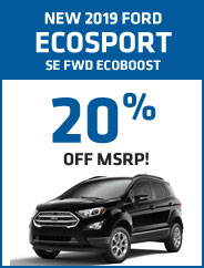 NEW 2019 Ford EcoSport