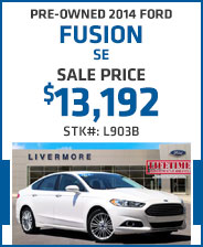 
Pre-Owned 2014 Ford Fusion
