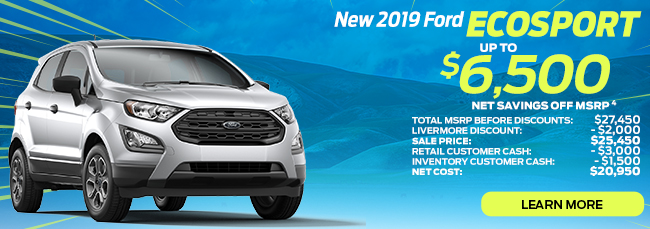 New 2019 Ford Ecosport