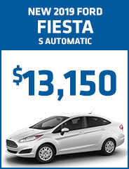 New 2019 Ford Fiesta S Automatic