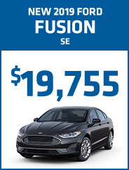 NEW 2019 Ford Fusion SE