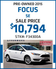 Pre-Owned 2015 Ford Focus