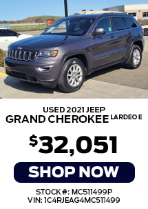 2021 Grand Cherokee Laredo offer