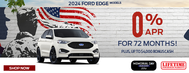 2024 Ford Edge APR offer