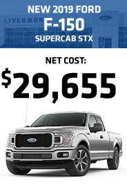 New 2019 Ford F-150 SuperCab STX