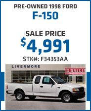 Pre-Owned 1998 Ford F-150