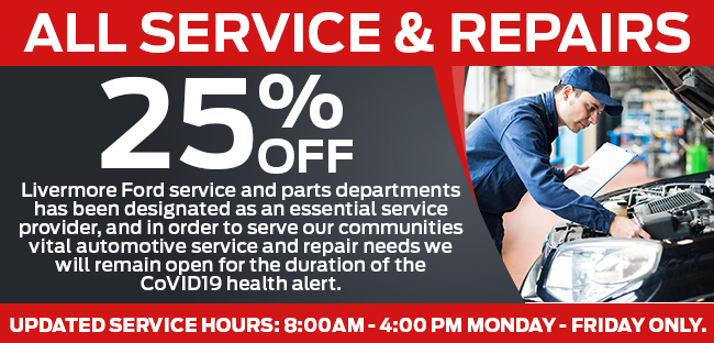All Service & Repairs 25% Off