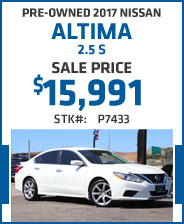 Pre-Owned 2017 Nissan Altima 2.5 S