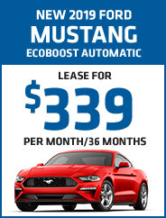 New 2019 Ford Mustang Ecoboost Automatic
