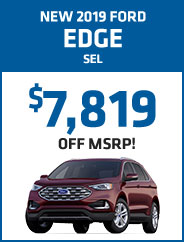 NEW 2019 Ford Edge SEL 