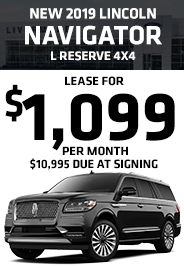 NEW 2019 Lincoln Navigator L Reserve 4x4