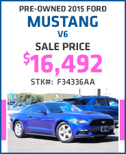 Pre-Owned 2015 Ford Mustang V6 SE 