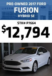 Pre-Owned 2017 Ford Fusion Hybrid SE