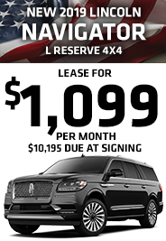 NEW 2019 Lincoln Navigator L Reserve 4x4