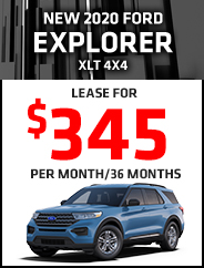 NEW 2020 Ford Explorer XLT