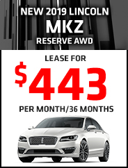 NEW 2019 Lincoln MKZ Reserve AWD