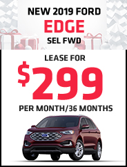 New 2019 Ford Edge SEL FWD