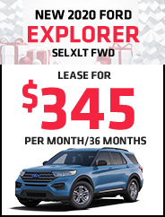 New 2020 Ford Explorer XLT 