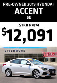 Pre-Owned 2019 Hyundai Accent SE