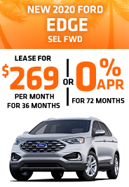 NNew 2020 Ford  Edge SEL FWD