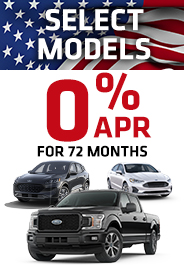 0% APR for 72-months on select models