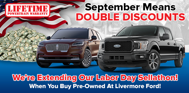September Means DOUBLE DISCOUNTS