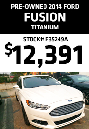 Pre-owned 2014 Ford Fusion Titanium