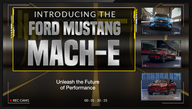 Introducing the Ford Mustang Mach-E. Unleash the future of performance.