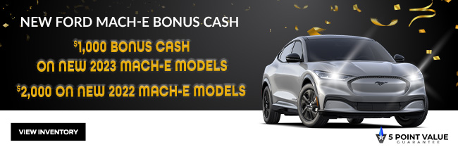 ford mach-e bonus cash offer