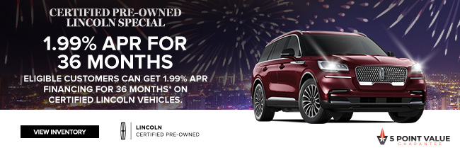 special apr offer on Lincoln