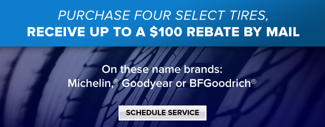 Receive up to a $100 rebate by mail